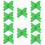 Multi-Thickness Deck Spacers (1/16", 1/8", 3/16", 1/4") Durable ABS Deck Board Spacing Tool for Composite, PVC Pressure Treated Lumber