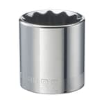 1/2-in Drive 32mm 12 Point Shallow Socket
