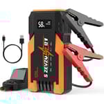 ET05 Jump Starter 3000A Portable Car Jump Starter Battery Pack (7.2L Gas/ 5.5L Diesel), 51.8Wh 12V Jump Box with USB Ports, LCD Display and 3 Modes Flashlight
