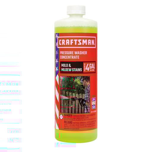 Mold and Mildew Stains Pressure Washer Concentrate