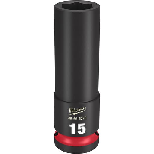 SHOCKWAVE Impact Duty 1/2 Drive 15MM Deep 6 Point Socket
