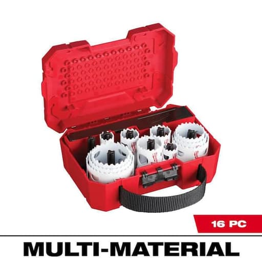 General Purpose Hole Saw Kit - 16PC