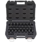 1/2 in Drive Combination Impact Hex Socket Set (15-Piece)