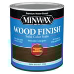 ® Wood Finish® Water-Based Solid Color Stain, Dark Walnut, 1 Quart