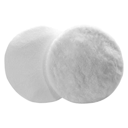 4 in. - 7 in. Microfiber and Synthetic Fleece Buffing Bonnet Set