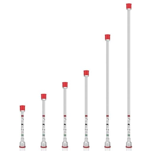 JZXSJ 6 Pieces Multi-Sizes Airless Paint Sprayer Tip Extension Pole,Airless Paint Sprayer Spray Gun Tip Extension Pole Rod,Extension Spray Wand