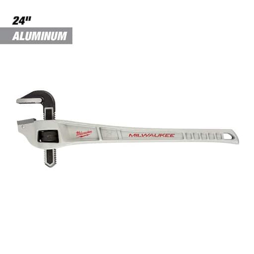 24 Inch Aluminum Offset Pipe Wrench