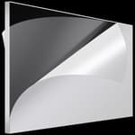 1 Pcs 24 x 36 Inch, 1/2 Inch Thick Clear Acrylic Sheets Transparent Plastic Panels Sheets Cut to Size Cast Acrylic Board Panel with Protective Film for Craft DIY Project Sign Frame