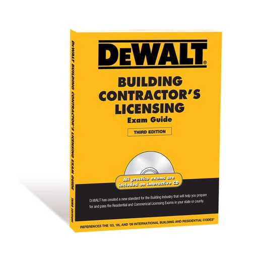 Building Contractor's Licensing Exam Guide