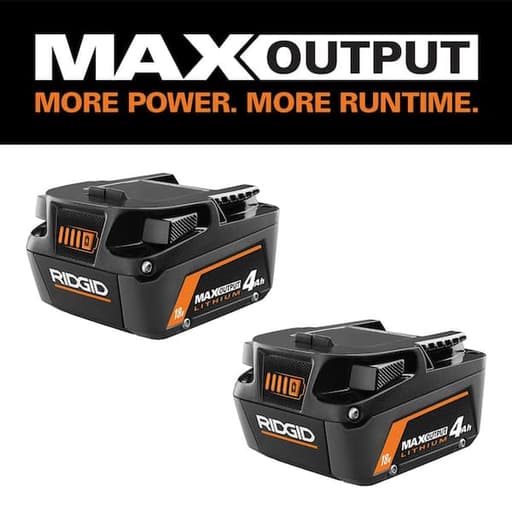 18V MAX Output 4.0 Ah Battery (2-Pack)