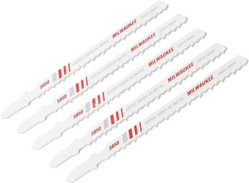 4" 8 TPI Bi-Metal Jig Saw Blade (5 PK)