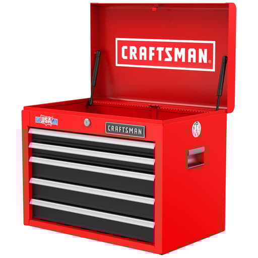 26 in 5-Drawer Metal Tool Chest