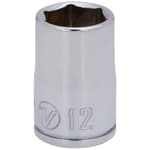 3/8 Dr 6-Point Shallow Socket