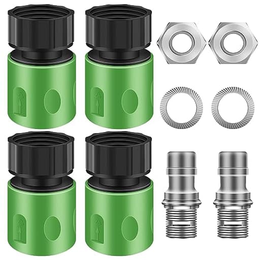 2 Kit Lawn Mower Deck Wash Kit, for Riding Lawn Mower Cleaning Attachment Kit, Compatible with Cub Cadet, MTD, Troy-Bilt, Craftsman Lawn Mower Tractor, Deck Wash Adapter Accessories