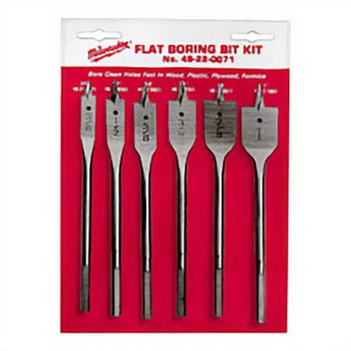 Flat Boring Bit Universal Set