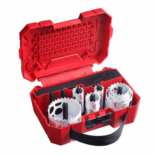 12 PC HOLE DOZER with Carbide Teeth Plumber's Hole Saw Kit