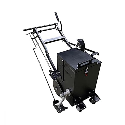 - RY10 Pro Melter Applicator for Filling Asphalt Cracks - 4-Wheel Designed Safe, Reliable, Efficient Crack Seal Machine - 12.5 Gallon