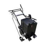 - RY10 Pro Melter Applicator for Filling Asphalt Cracks - 4-Wheel Designed Safe, Reliable, Efficient Crack Seal Machine - 12.5 Gallon