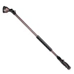 36”Long Watering Wand, 180° Swivel Head Metal Garden Hose Wand with 10 Spray Patterns, 3ft Heavy Duty Hose Nozzle Sprayer with Thumb Flow Control, Ideal to Water Hanging Baskets, Shrubs