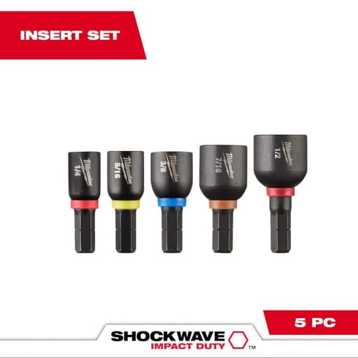 Shockwave Impact Duty Insert Magnetic Nut Driver Set