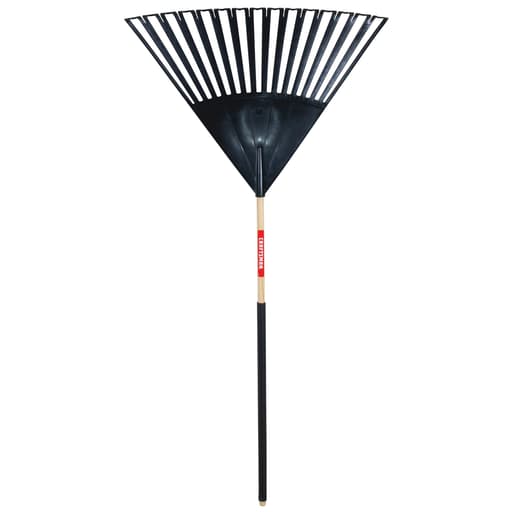 30-in. Wood Handle Leaf Rake