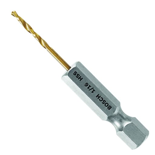 Impact Tough Titanium Nitride-Coated Drill Bit