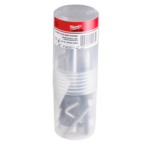 #3 Morse Taper to Weldon Shank Arbor