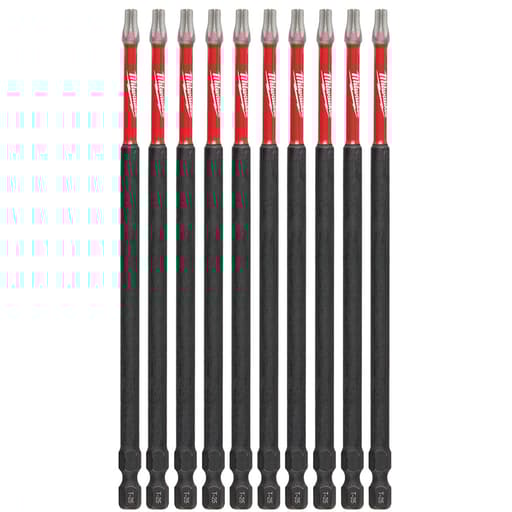 SHOCKWAVE 6" Impact Torx T25 Power Bits (10 Pk)