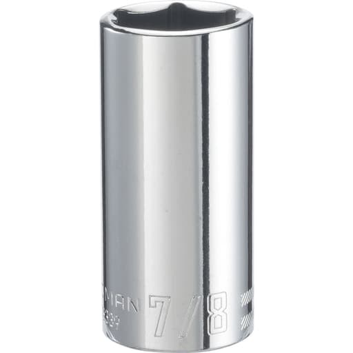3/8-in Drive 7/8-in 6 Point SAE Shallow Socket
