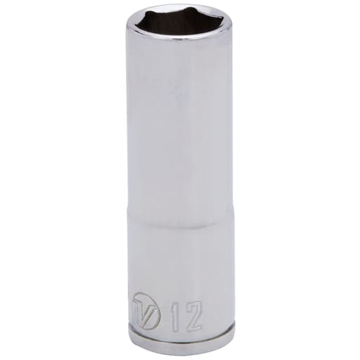 3/8 Dr 6-Point Deep Socket 12