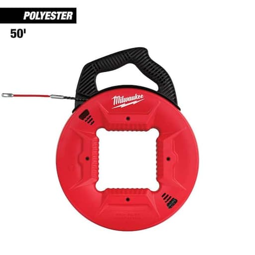 Polyester Fish Tape with Flexible Metal Leader