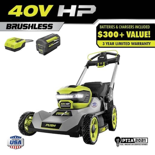 40V HP Brushless 21" Multi-Blade Push Mower