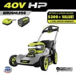 40V HP Brushless 21" Multi-Blade Push Mower