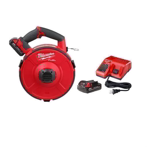 M18 FUEL ANGLER 120' Steel Pulling Fish Tape Kit