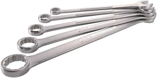Jumbo SAE Combination Wrench Set