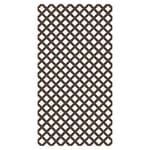 4 ft. x 8 ft. Brazilian Walnut Garden Vinyl Lattice