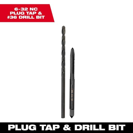 Straight Flute Plug Tap & Drill Bit