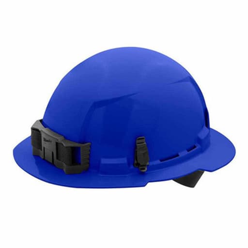 Full Brim Hard Hat with 4pt Ratcheting Suspension