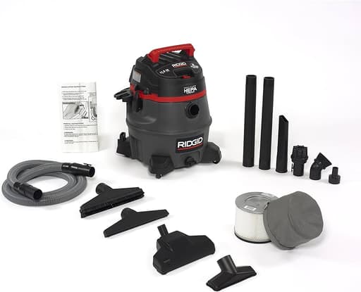 14 Gallon 2-Stage Wet/Dry Vacuum with Certified HEPA Filtration