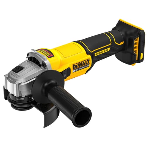 20-Volt MAX Cordless Brushless 4-1/2 in. Angle Grinder with Slide Switch (Tool Only)