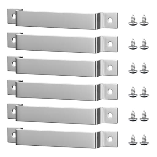 Tape Measure Clip Tape Measure Holder Bench Belt Universal Tool with Screws Stainless Steel Tool Hanger Storage Dock for Mount Drill Power Tape Measures and Belt Clips