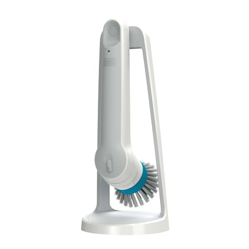 Grimebuster Pro - Rechargeable Powered Scrubber with Charging Stand