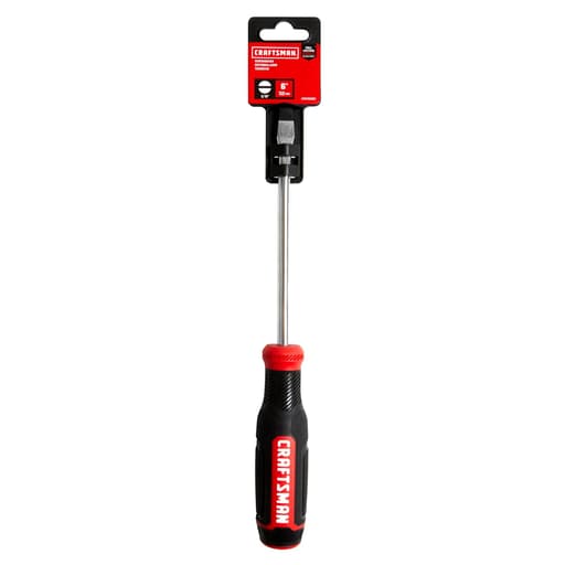 Bi-material Handle Slottedhead Screwdriver