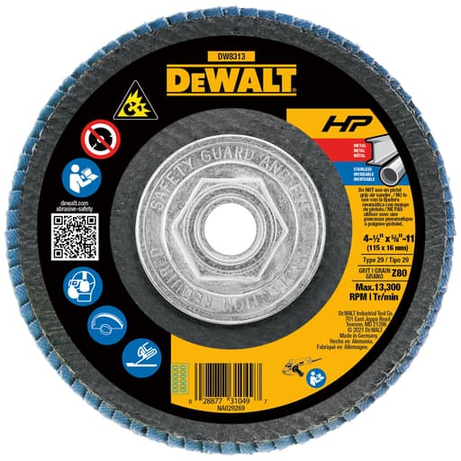 HP Flap Disc Type 29 4-1/2" x 7/8"