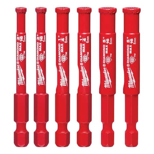 Diamond Max™ Hole Saw Bit Set