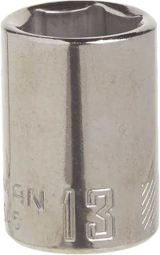 3/8-in Drive 13mm 6 Point Shallow Socket