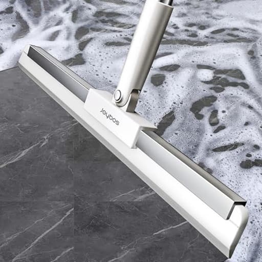 Rubber Squeegee Broom for Floor,62" Long Handle Window Squeegee, Silicone Pet Hair Remover,Magic Broom for Indoor Cleaning,Cleans Glass, Hair, fine dust, Liquids, Suitable for Smooth Floors, Rugs