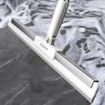 Rubber Squeegee Broom for Floor,62" Long Handle Window Squeegee, Silicone Pet Hair Remover,Magic Broom for Indoor Cleaning,Cleans Glass, Hair, fine dust, Liquids, Suitable for Smooth Floors, Rugs