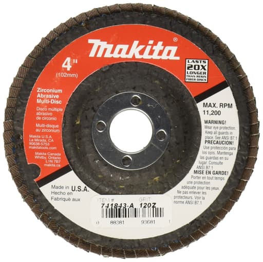 4" x 5/8" Multi-Disc