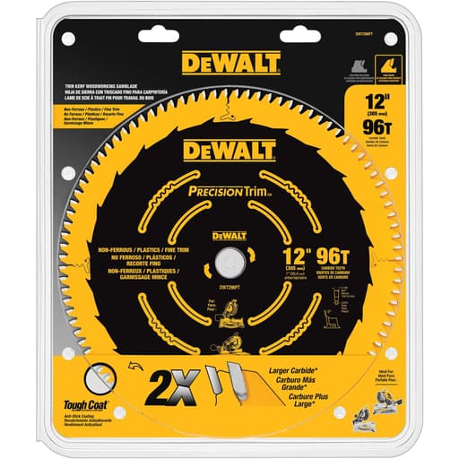 Precision Trim Miter/Table Saw Blade